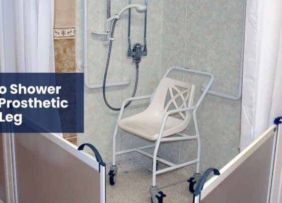 How to Shower with a Prosthetic Leg