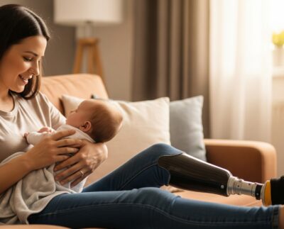 Post-Pregnancy Tips for Women Using a Prosthetic Leg