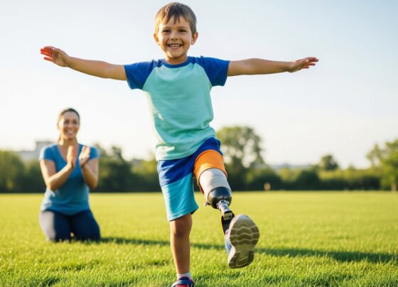 Simple Exercises for Children Using Prosthetics