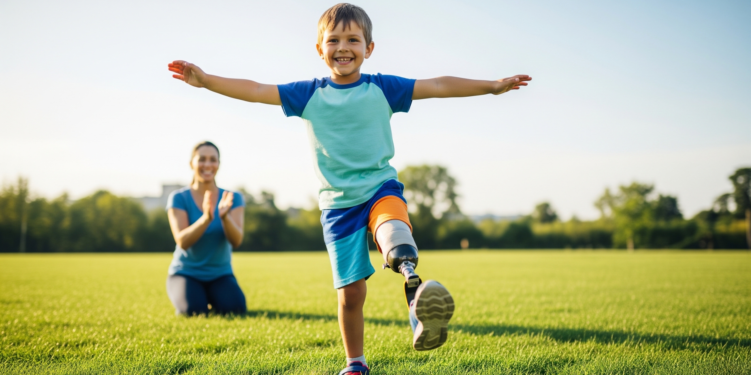 Simple Exercises for Children Using Prosthetics
