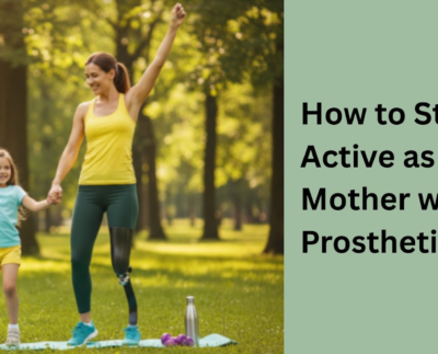 How to Stay Active as a Mother with a Prosthetic?
