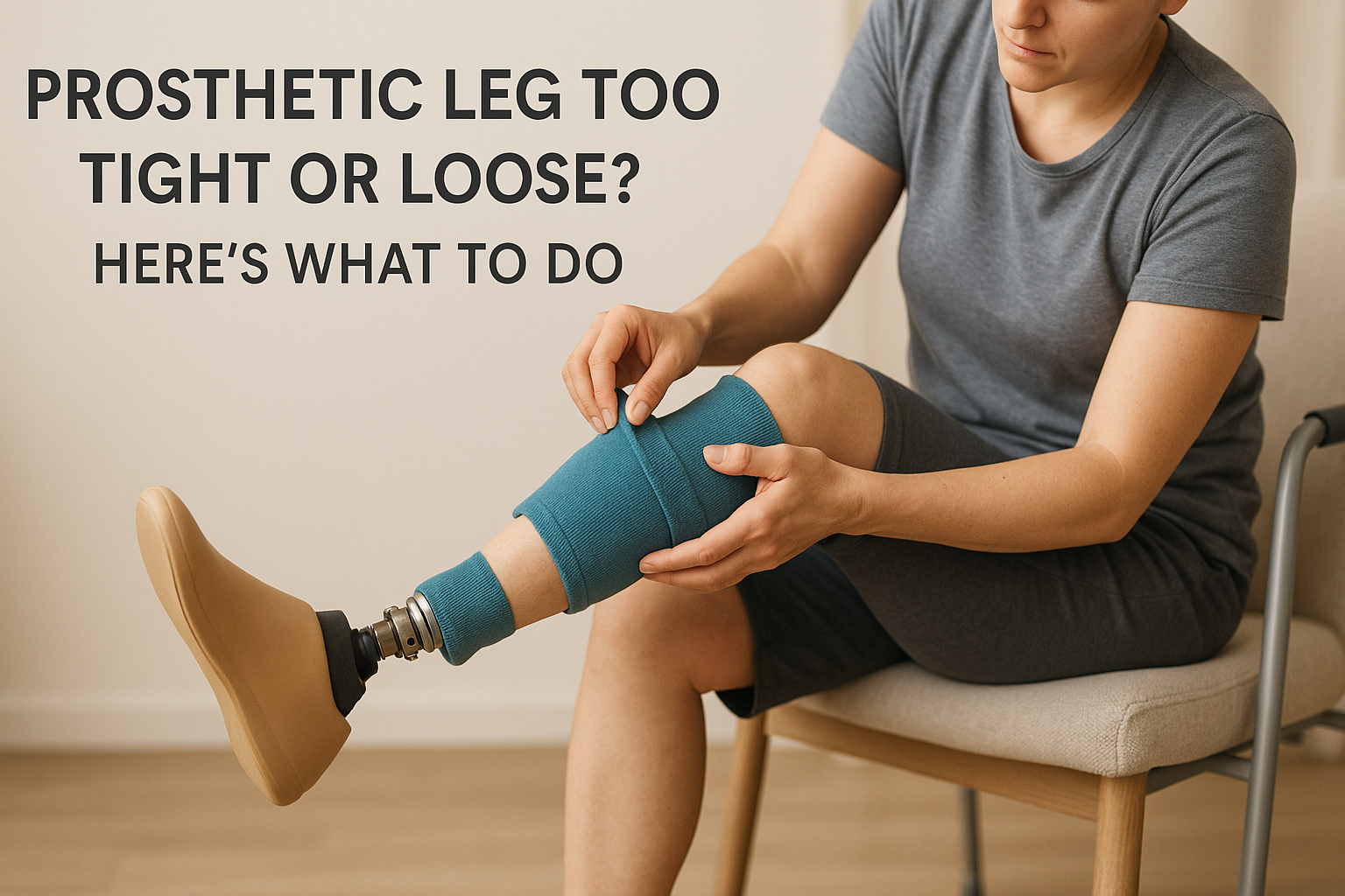 What to Do If Your Prosthetic Leg Feels Too Tight or Loose?