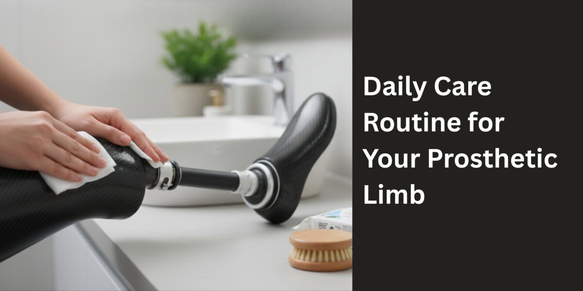 Daily Care Routine for Your Prosthetic Limb