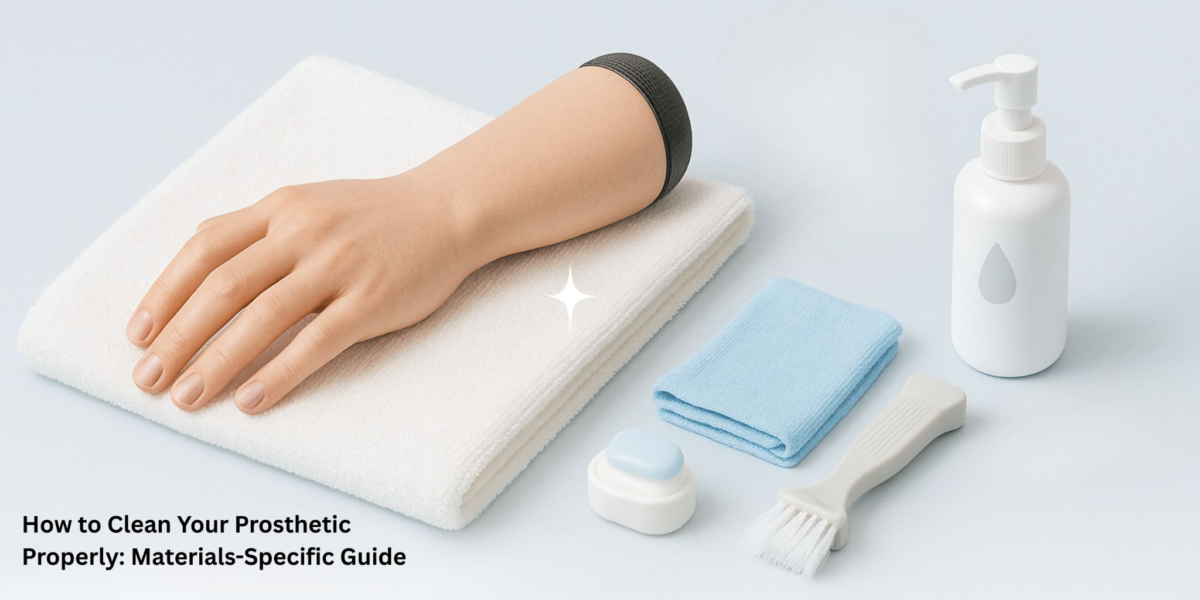 How to Clean Your Prosthetic Properly: Materials-Specific Guide