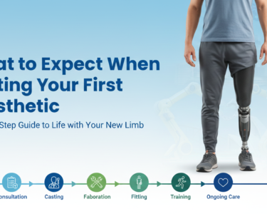 What to Expect when getting your 1st prosthetic a step by step guide