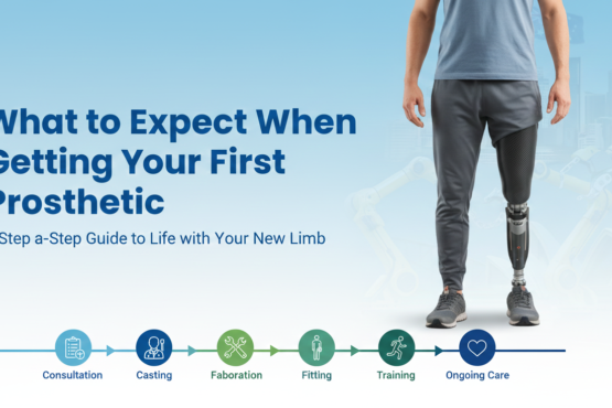 What to Expect when getting your 1st prosthetic a step by step guide