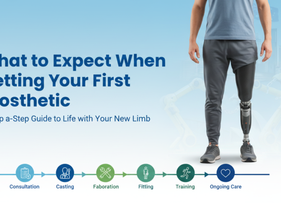 What to Expect when getting your 1st prosthetic a step by step guide