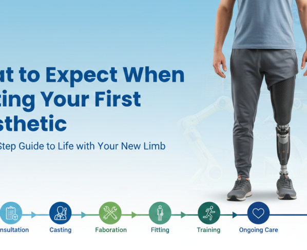 What to Expect when getting your 1st prosthetic a step by step guide