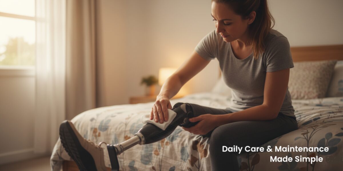 Living with a Prosthetic Daily Care & Maintenance