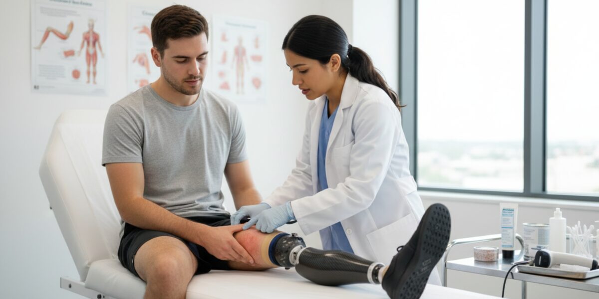 Skin Complications in Prosthetic Users Dermatitis, Ulcers, and Prevention