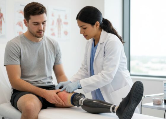 Skin Complications in Prosthetic Users Dermatitis, Ulcers, and Prevention