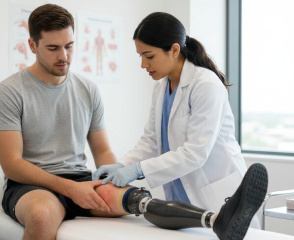 Skin Complications in Prosthetic Users Dermatitis, Ulcers, and Prevention