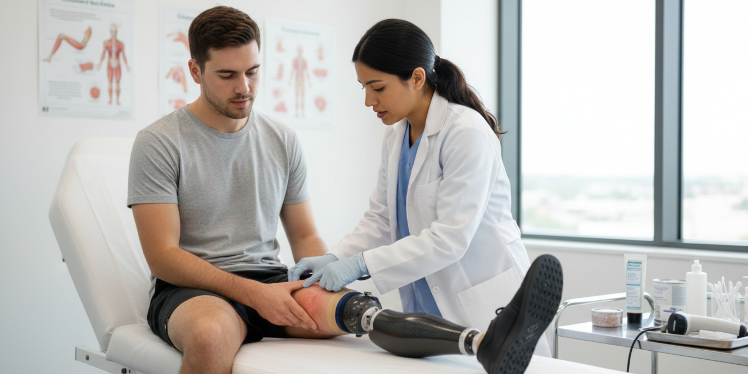 Skin Complications in Prosthetic Users: Dermatitis, Ulcers, and Prevention