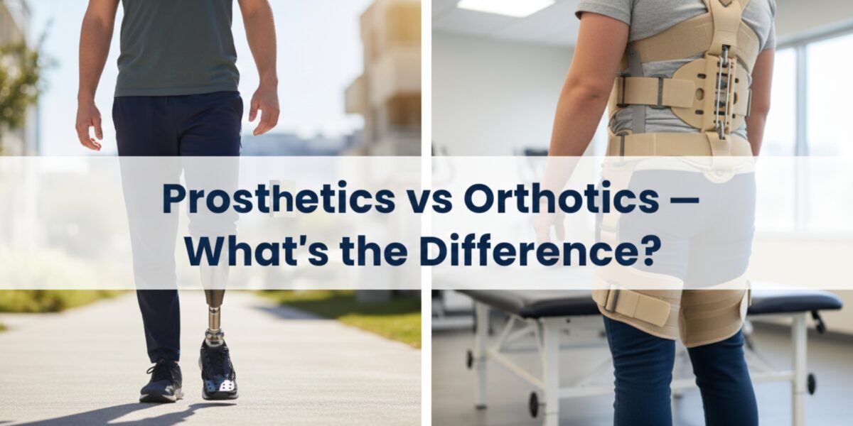 The Difference Between Prosthetics and Orthotics