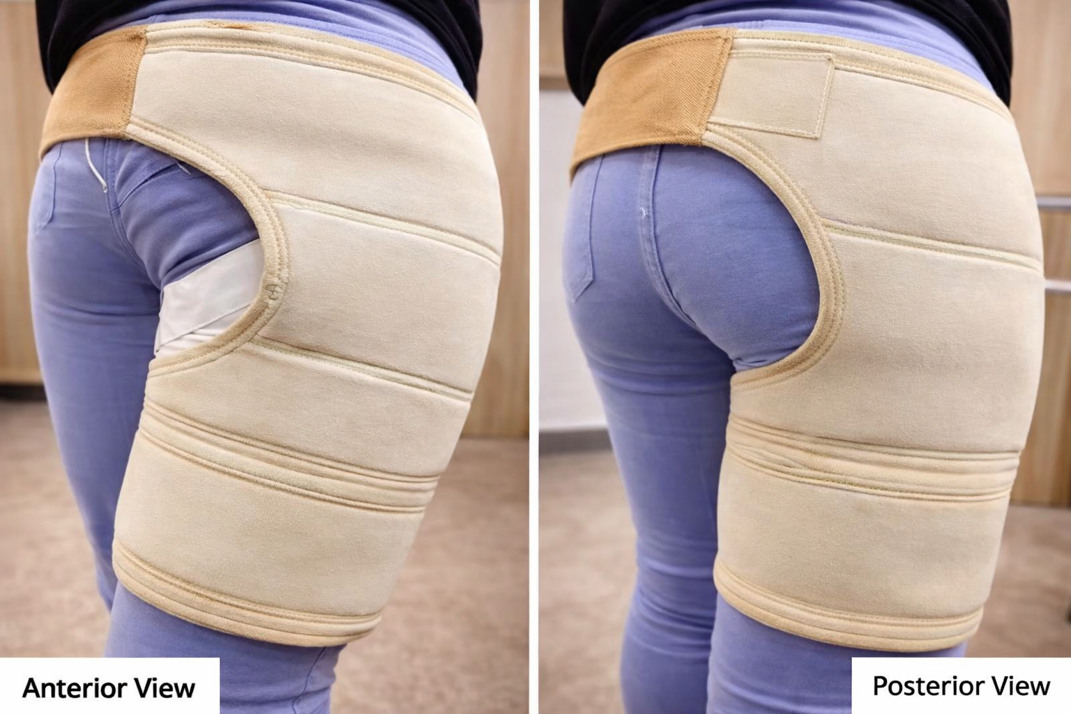 TES Belt AK suspension system for femur fracture