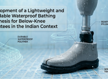 Development of a Lightweight and Affordable Waterproof Bathing Prosthesis for Below-Knee Amputees in the Indian Context