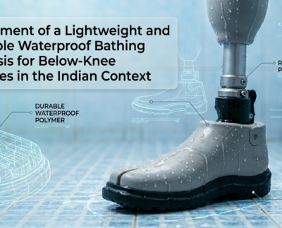 Development of a Lightweight and Affordable Waterproof Bathing Prosthesis for Below-Knee Amputees in the Indian Context