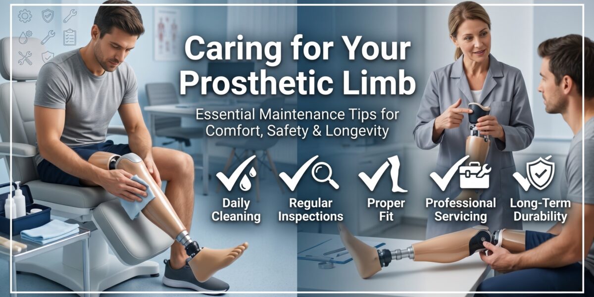 Caring for Your Prosthetic Limb Essential Maintenance Tips