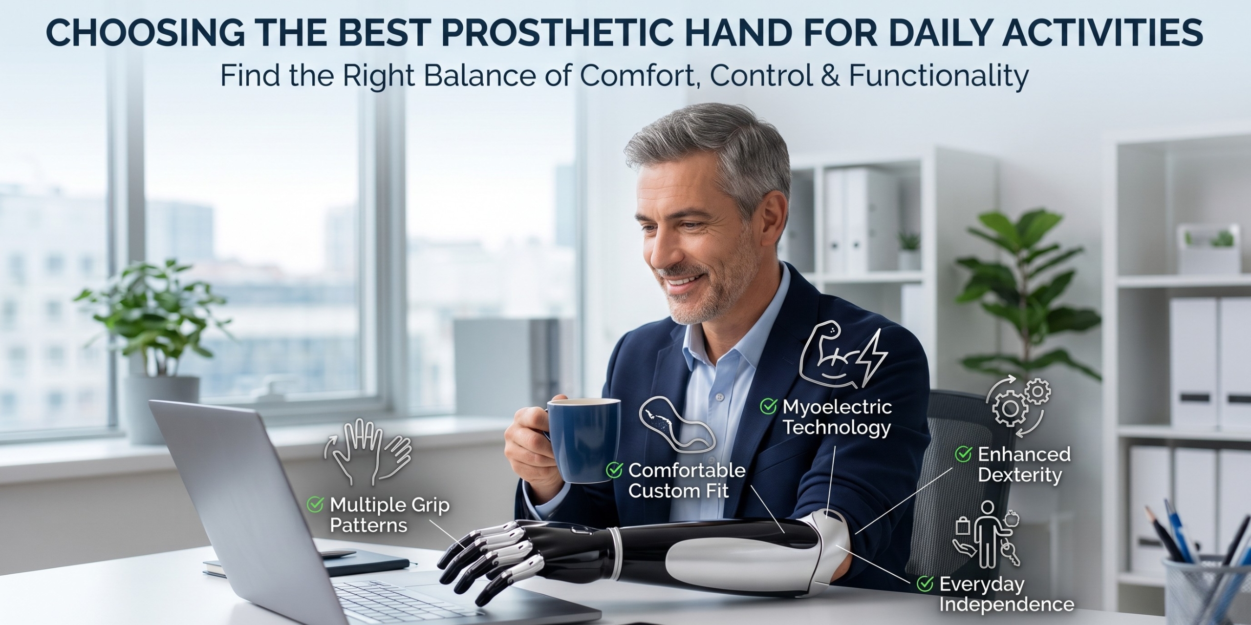 Choosing the Best Prosthetic Hand for Daily Activities