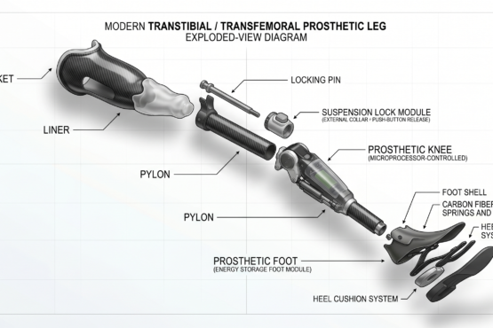 Understanding the Different Components of a Prosthetic Limb: A Complete Guide