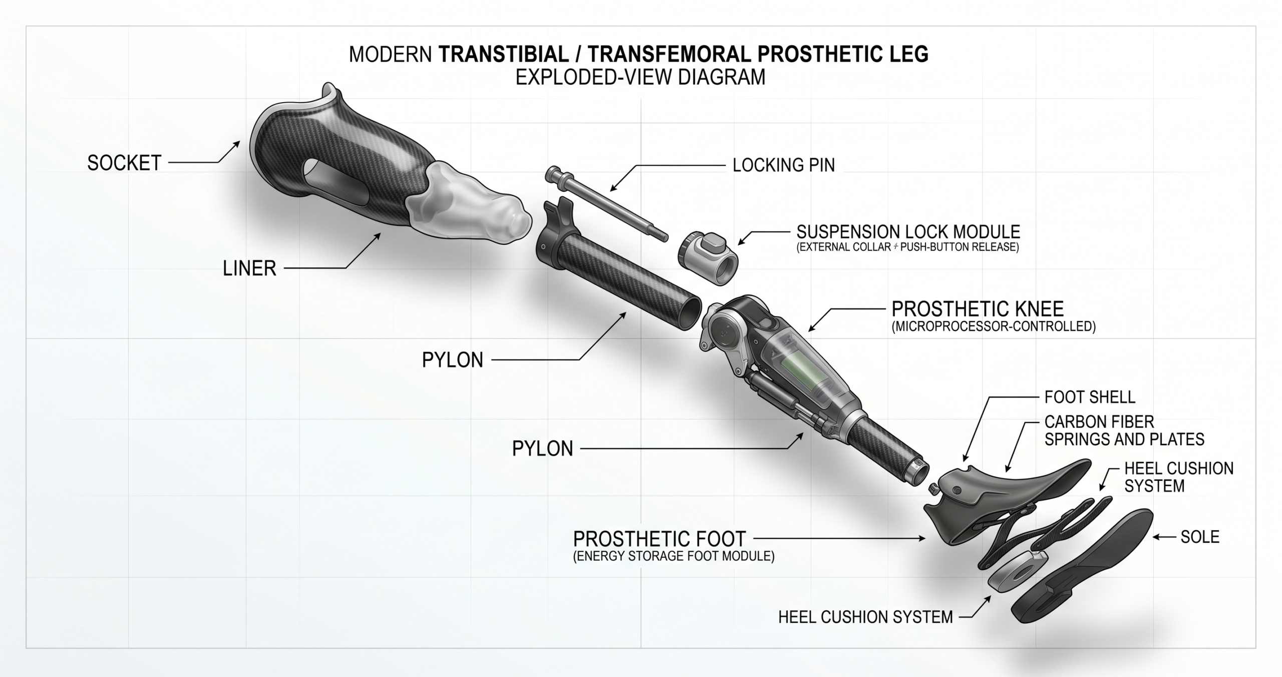 Understanding the Different Components of a Prosthetic Limb: A Complete Guide