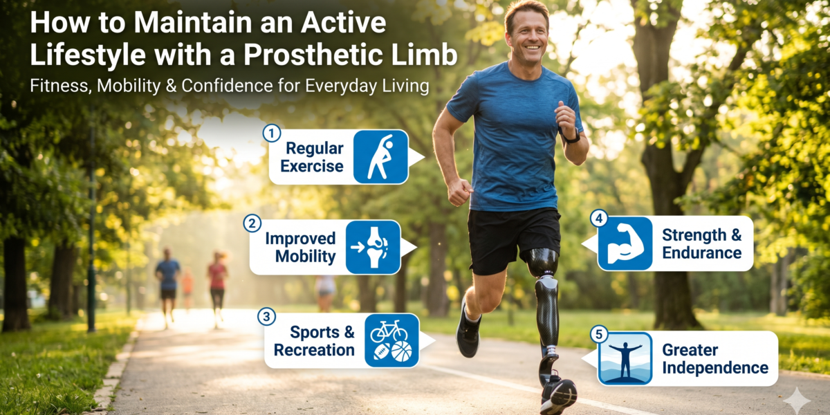 How to Maintain an Active Lifestyle with a Prosthetic Limb
