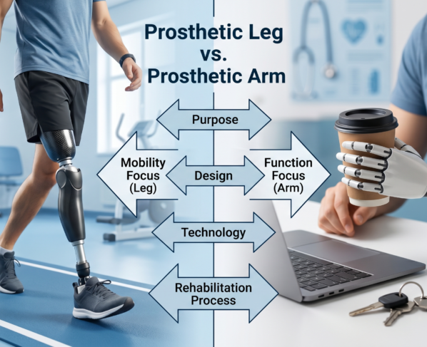 Prosthetic Leg vs. Prosthetic Arm: Key Differences Explained