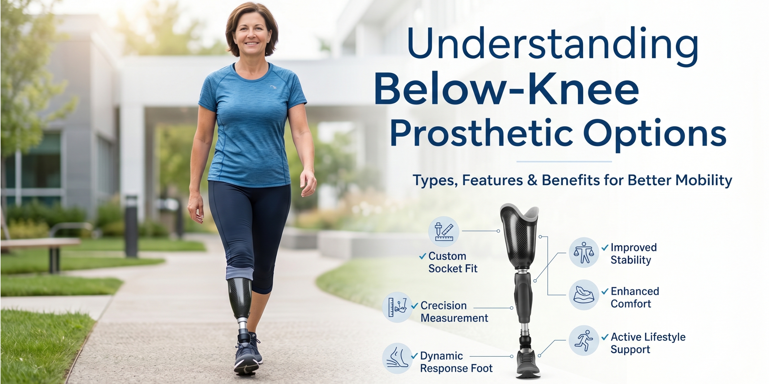 Understanding Below-Knee Prosthetic Options