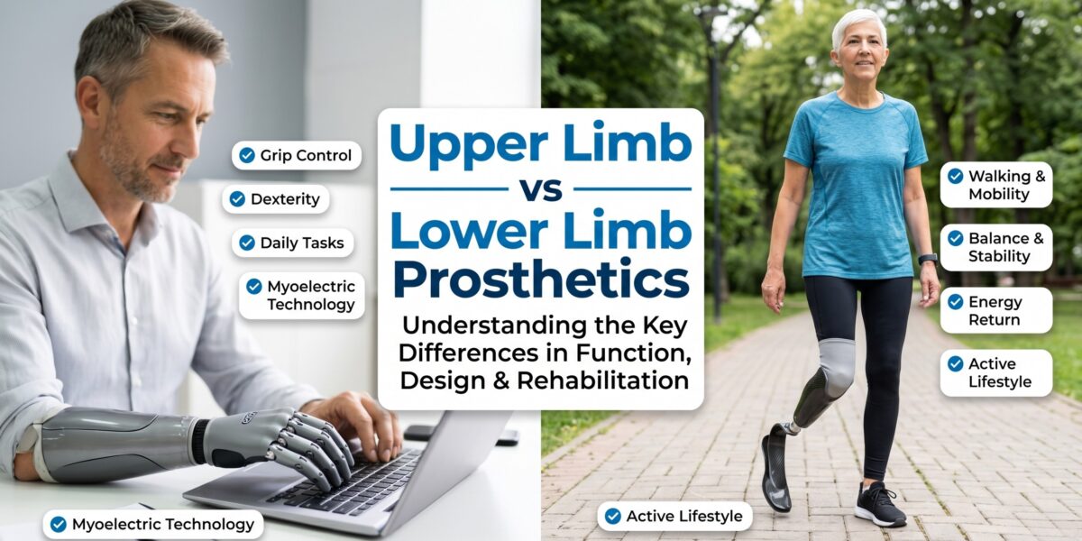 Upper Limb vs Lower Limb Prosthetics Key Differences