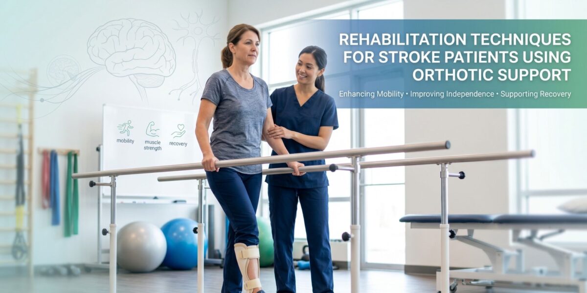 Rehabilitation Techniques for Stroke Patients Using Orthotic Support
