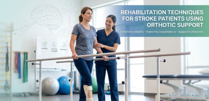 Rehabilitation Techniques for Stroke Patients Using Orthotic Support