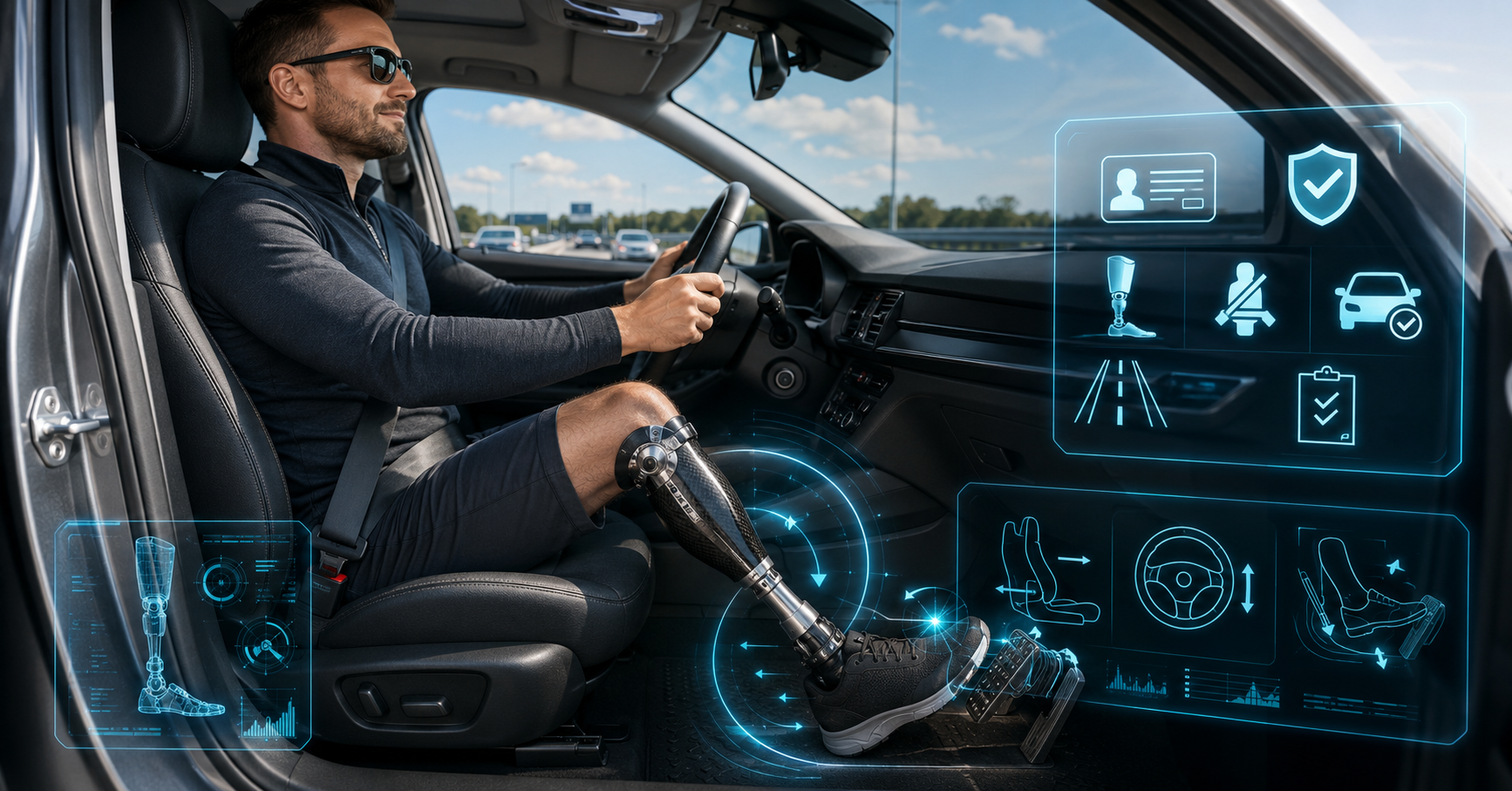 Can You Drive a Car with a Prosthetic Limb? Legal and Practical Guide