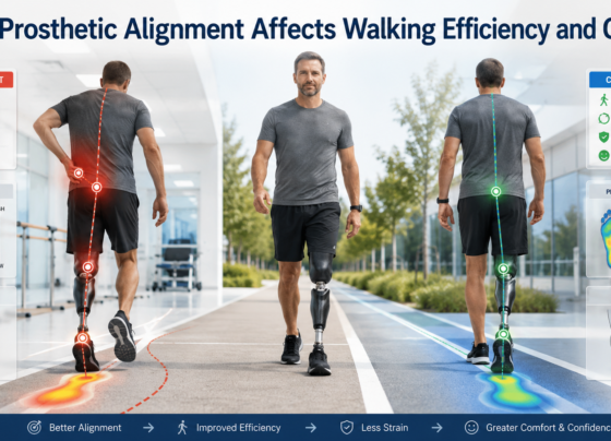 How Prosthetic Alignment Affects Walking Efficiency and Comfort?