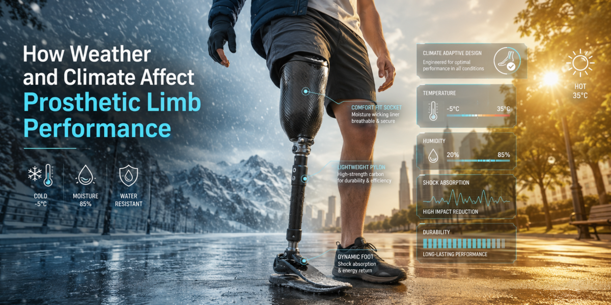 How Weather and Climate Affect Prosthetic Limb Performance