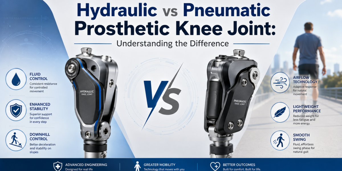 Hydraulic vs Pneumatic Prosthetic Knee Joint