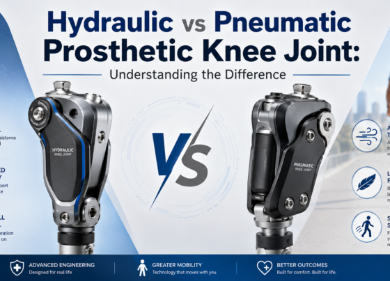 Hydraulic vs Pneumatic Prosthetic Knee Joint