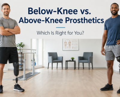Below-Knee vs. Above-Knee Prosthetics