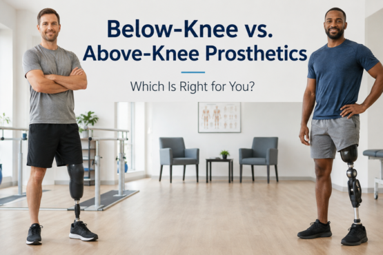 Below-Knee vs. Above-Knee Prosthetics