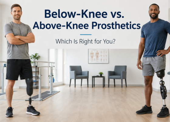 Below-Knee vs. Above-Knee Prosthetics