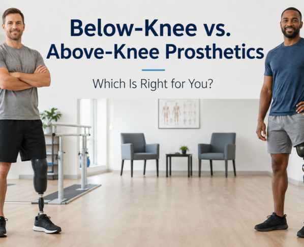 Below-Knee vs. Above-Knee Prosthetics