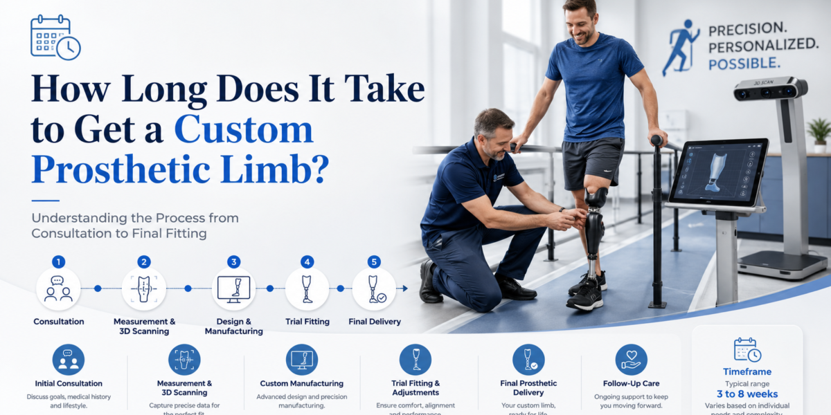 How Long Does It Take to Get a Custom Prosthetic Limb