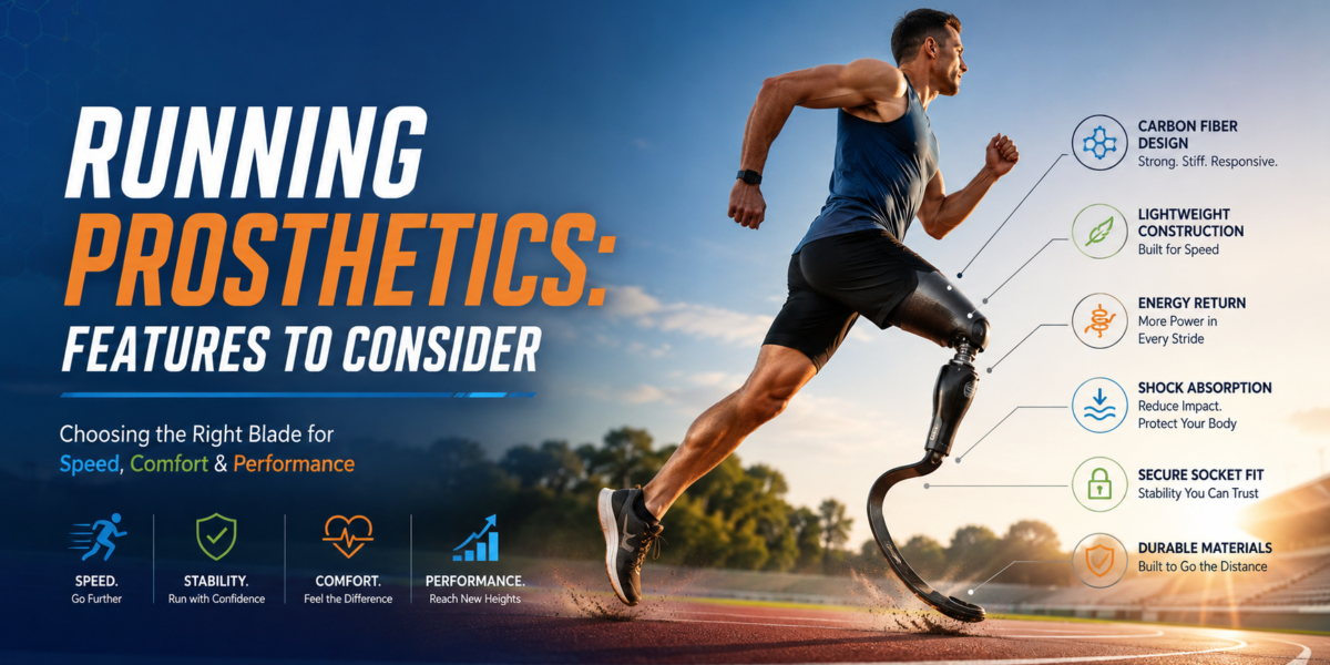 Running Prosthetics Features to Consider