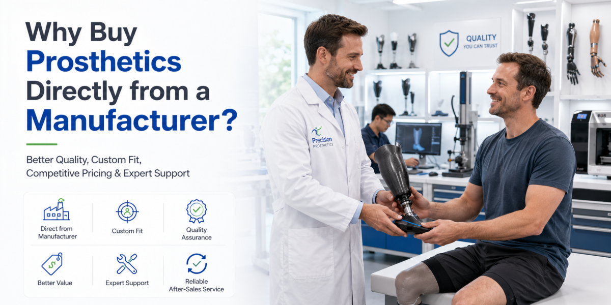 Why Buy Prosthetics Directly from a Manufacturer