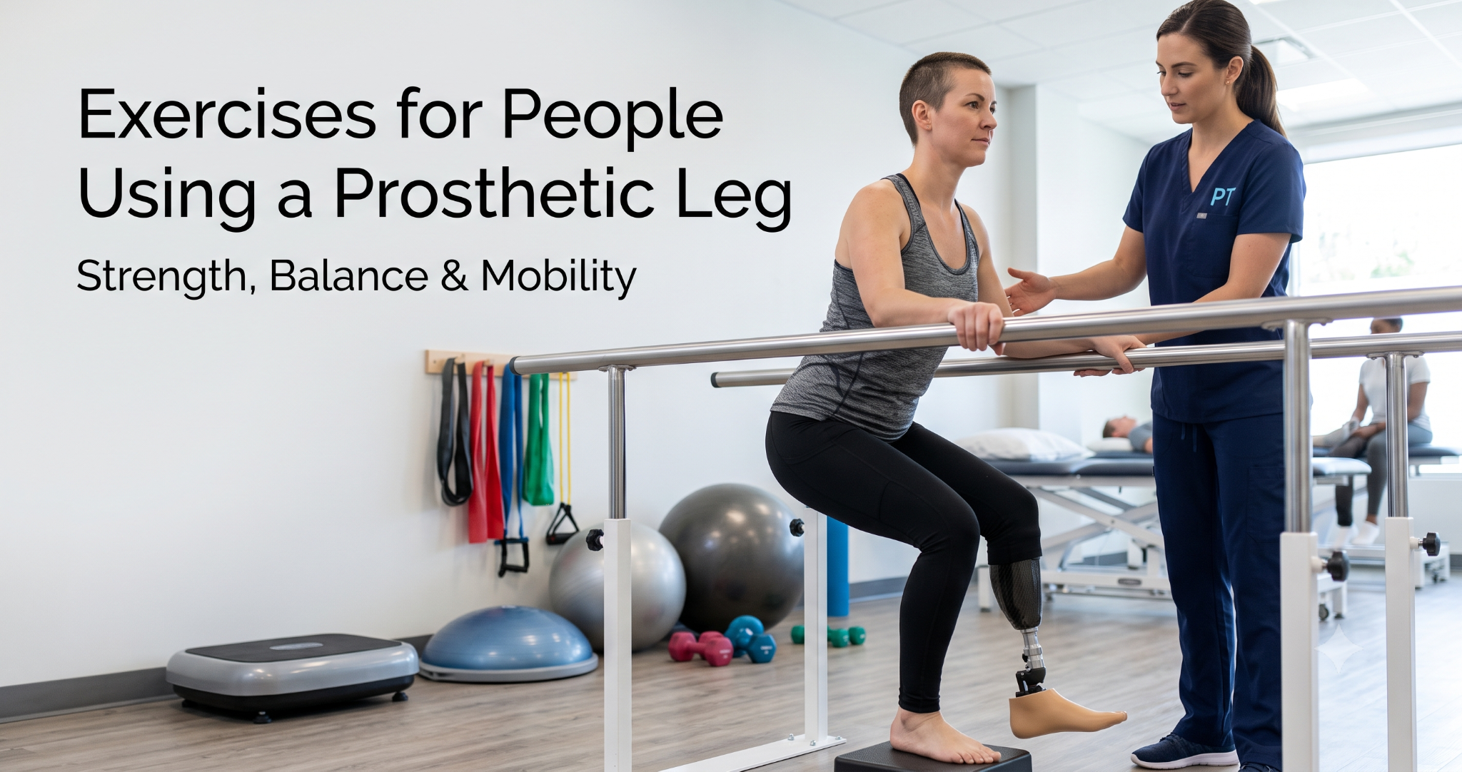 Exercises for People Using a Prosthetic Leg