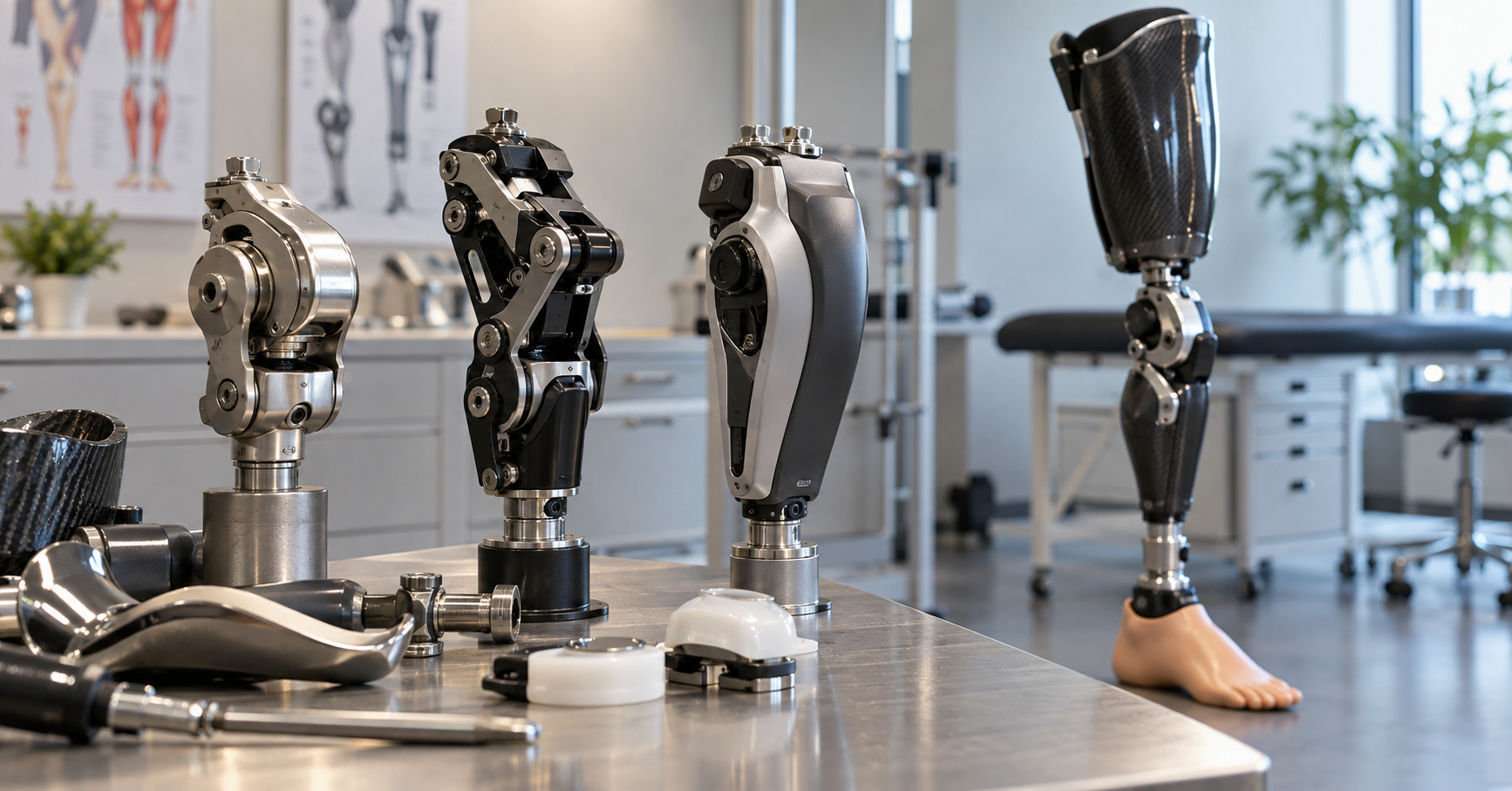 Types of Prosthetic Knee Joints and How They Work
